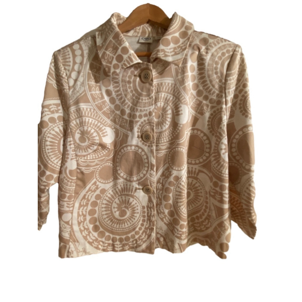 Spring Summer 3 Quarter Length Sleeves Jacket